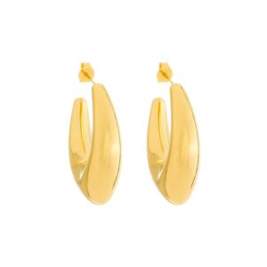 Brinco Dourado Concha